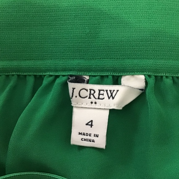 NWOT J Crew Pleated Skirt Fully Lined - Picture 4 of 7